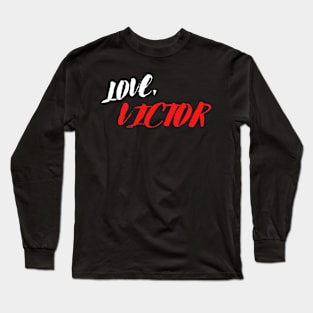 Love Victor Long Sleeve T-Shirt